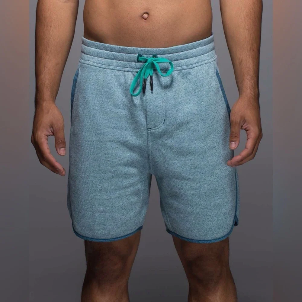 Lululemon Sundown Short in Heathered Tofino Teal Size Medium. - Picture 11 of 16